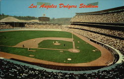 Los Angeles Dodgers Stadium California Postcard Postcard