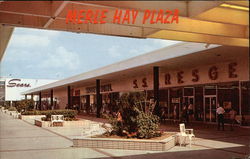 Merle Hay Plaza Shopping Center Postcard