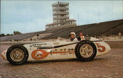 Rodger Ward - 1959 Champion, 500 Mile Race Indianapolis, IN Postcard Postcard