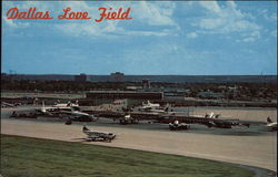 Dallas Love Field Texas Postcard Postcard
