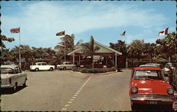 Colony Hotel - Entrance Postcard