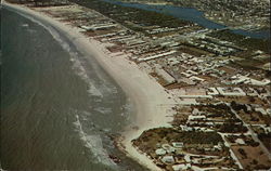 Snow White Sands of Crescent Beach Sarasota, FL Postcard Postcard