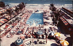 Seacomber Surfcomber Directly on The Ocean Postcard