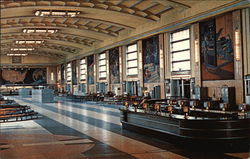 Concourse, Union Terminal Cincinnati, OH Postcard Postcard