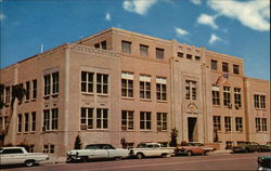 Curry County Court House Postcard