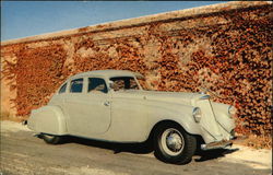 1933 Pierce Silver Arrow Postcard