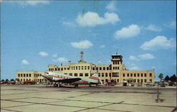 Municipal Airport - Administration Building Wichita, KS Postcard Postcard