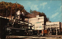 Modern Coal Mine Tipple near Bolt and Beckley, WV Postcard Postcard