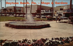 Shops & Garden Postcard