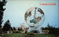 View of Leisure World Display Laguna Hills, CA Postcard Postcard