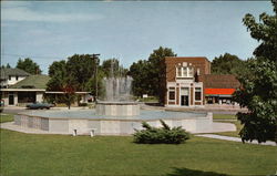 Miner's Memorial Fountain Postcard