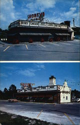 Shorty's Bar-B-Q Ranch Postcard