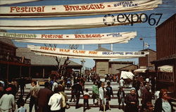 In Fort Edmonton-Pioneerland Postcard