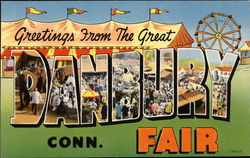 Greetings from Danbury Fair Postcard