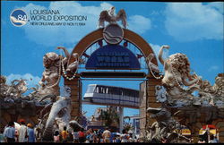 1984 Louisiana World Exposition, May 12 - Nov. 11, 1984 New Orleans, LA Postcard Postcard