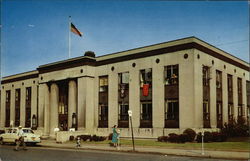 Post Office Building Postcard