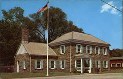 U. S. Post Office Hyde Park, NY Postcard Postcard