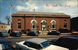U.S. Post Office Red Bank, NJ Postcard Postcard