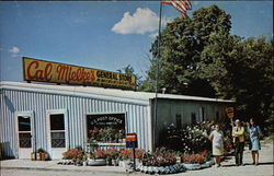 Cal Mielke's Store and Postoffice Postcard