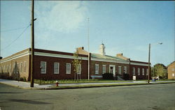 General Post Office Building Chicopee, MA Postcard Postcard