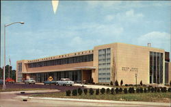 U.S. Post Office Flint, MI Postcard Postcard