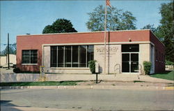 U.S. Post Office Veedersburg, IN Postcard Postcard