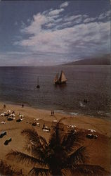 Kaanapali Beach Maui, HI Postcard Postcard