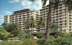 The Reef Towers - Waikiki Beach Postcard