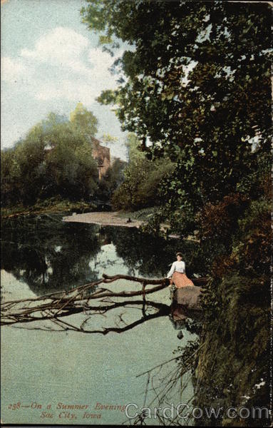 Summer Evening Sac City Iowa