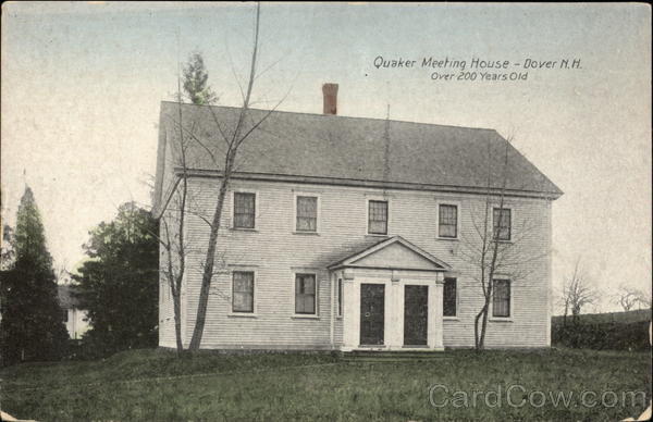 Quaker Meeting House - over 200 years old Dover New Hampshire
