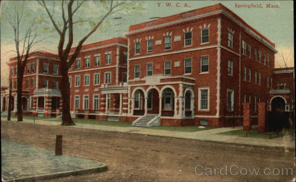 Street View of YWCA Building Springfield Massachusetts