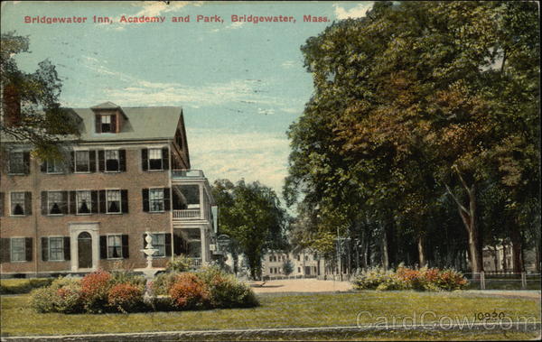 Bridgewater Inn, Academy and Park Massachusetts