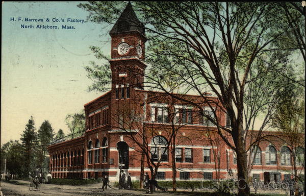 HF Barrows & Company's Factory North Attleboro Massachusetts