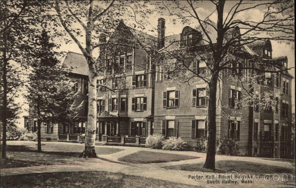 Porter Hall at Mount Holyoke College South Hadley Massachusetts