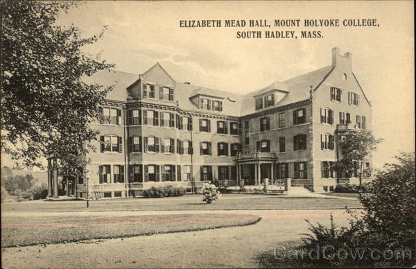 Elizabeth Mead Hall at Mount Holyoke College South Hadley Massachusetts