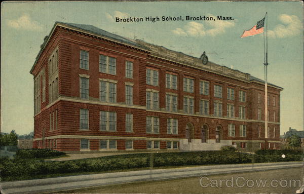 Street View of Brockton High School Massachusetts