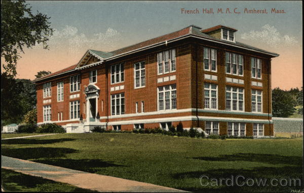 French Hall, MAC Amherst Massachusetts
