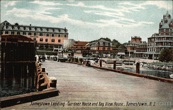Jamestown Landing - Gardner House and Bay View House Rhode Island