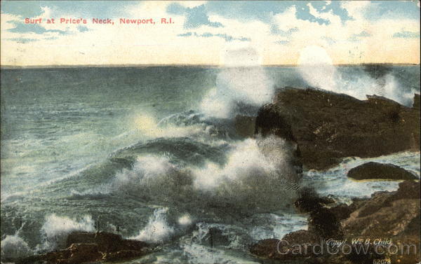 Surf at Price's Neck Newport Rhode Island