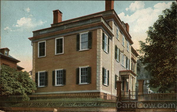 Dorr Mansion, Benefit Street Providence Rhode Island