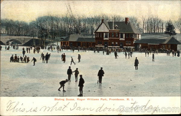 Roger Williams Park - Skating Providence Rhode Island