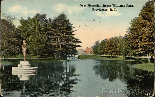 Dyer Memorial, Roger Williams Park Providence Rhode Island