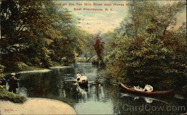 Ten Mile River near Hunts Mills East Providence Rhode Island