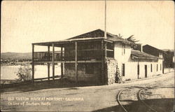 Old Custom House on Line of Southern Pacific Postcard