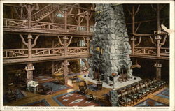 The Lobby, Old Faithful Inn The Lobby, Old Faithful Inn