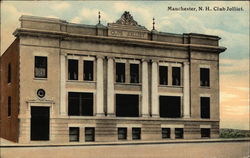 Street View of Club Jolliet Manchester, NH Postcard Postcard