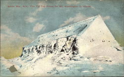 The Tip Top House on Mt. Washington in winter Postcard