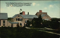 Governor Benning Wentworth House Postcard