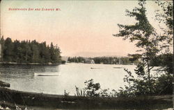 Burkehaven Bay and Sunapee Mt Postcard