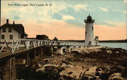 Fort Point Light Postcard